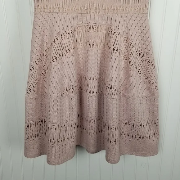 BCBGMaxAzria Amberly Dress A Line Mini Office Siren Stretch Pink Size Small - Picture 5 of 11